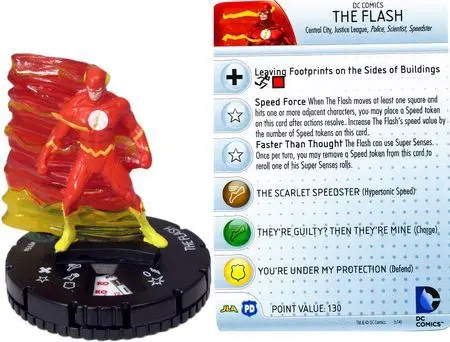 The Flash #019a The Flash Booster Set DC (Sin Carta)