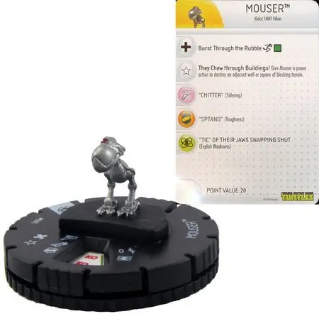 Mouser #005 Teenage Mutant Ninja Turtles Gravity Feed (Sin Carta)