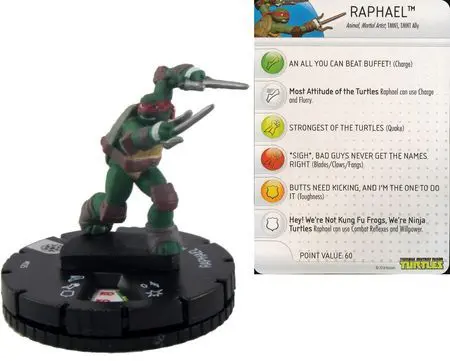 Raphael #025 Teenage Mutant Ninja Turtles Gravity Feed