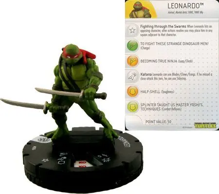 Leonardo #004 Teenage Mutant Ninja Turtles Gravity Feed