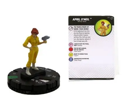 April O'Neil #011 TMNT Heroes in a Half-Shell Gravity Feed