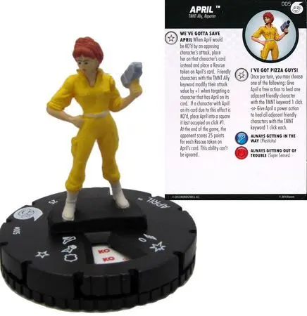 April O' Neil #005 TMNT Heroes in a Half-Shell Fast Forces