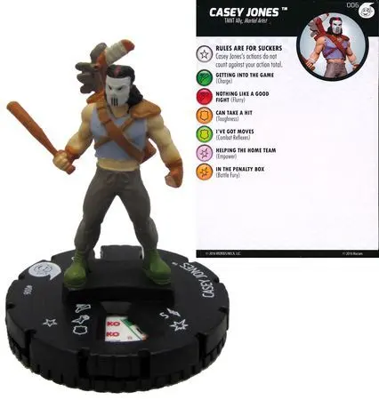 Casey Jones #006 TMNT Heroes in a Half-Shell Fast Forces