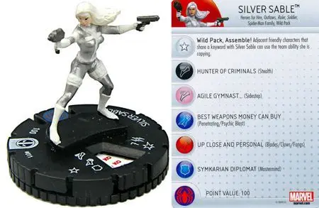 Silver Sable #011 Deadpool Booster Set Marvel