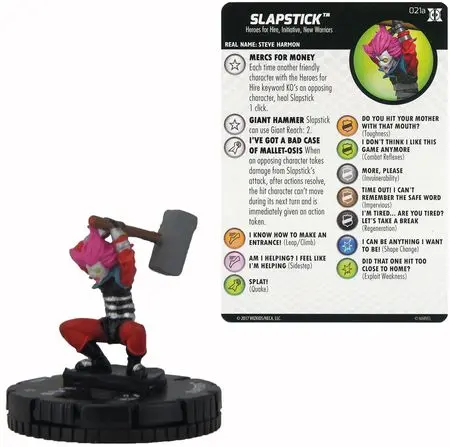 Slapstick #021a Deadpool and X-Force Booster Set Marvel