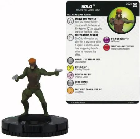 Solo #022a Deadpool and X-Force Booster Set Marvel