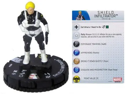 S.H.I.E.L.D. Infiltrator #004a Nick Fury, Agent of S.H.I.E.L.D. Marvel