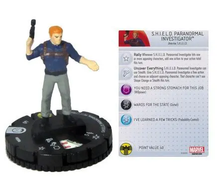 S.H.I.E.L.D. Paranormal Investigator #008a Nick Fury, Agent of S.H.I.E.L.D.