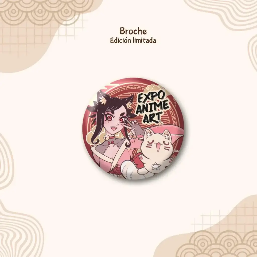 Broche y Separador Expo Anime Art