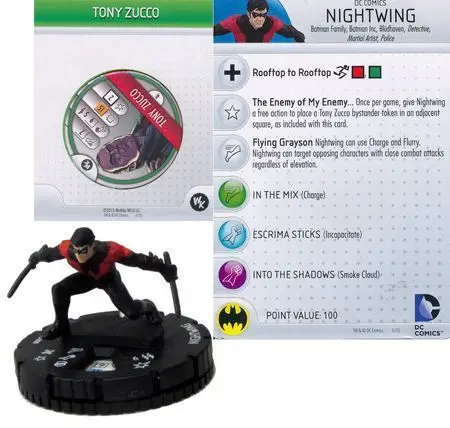 Nightwing - D15-008 - Wizkids Promo (Incluye Token)