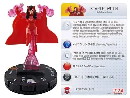 Scarlet Witch #M15-006 LE WizKids Promo Marvel