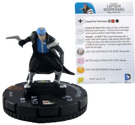 Captain Boomerang #D15-015 WizKids Promo DC