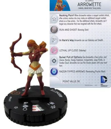 Arrowette #D15-011 WizKids Promo DC