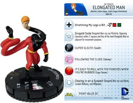 Elongated Man #051 The Flash Booster Set DC