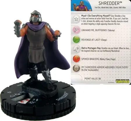 Shredder #021 Teenage Mutant Ninja Turtles Gravity Feed (Sin Carta)