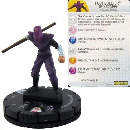 Foot Soldier (Bo Staff) #008 Teenage Mutant Ninja Turtles Gravity Feed