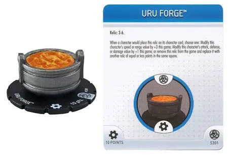 Uru Forge #S301 3D Special Object Fear Itself Marvel Heroclix Marvel