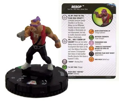 Bebop #016 TMNT Heroes in a Half-Shell Gravity Feed