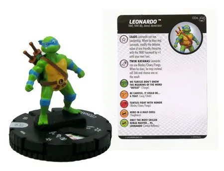 Leonardo #004 TMNT Heroes in a Half-Shell Gravity Feed