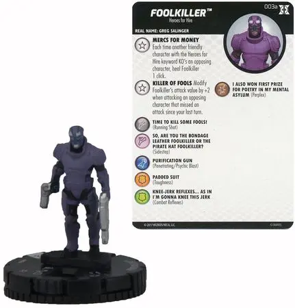 Foolkiller #003a Deadpool and X-Force Booster Set Marvel