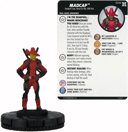 Madcap #004b Deadpool and X-Force Booster Set Marvel