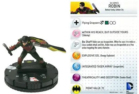 Robin #005 Batman: Arkham Origins DC Heroclix