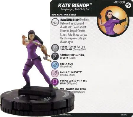 Kate Bishop #M17-008 Wizkids Promo Marvel