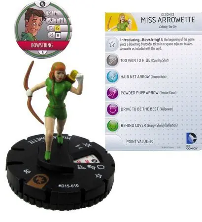 Miss Arrowette #D15-010 LE WizKids Promo DC