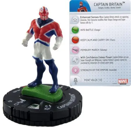 Captain Britain #M-023 WizKids Promo Marvel