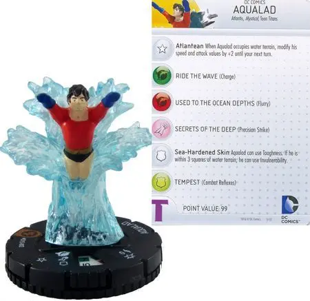 Aqualad #D15-002 WizKids Promo DC